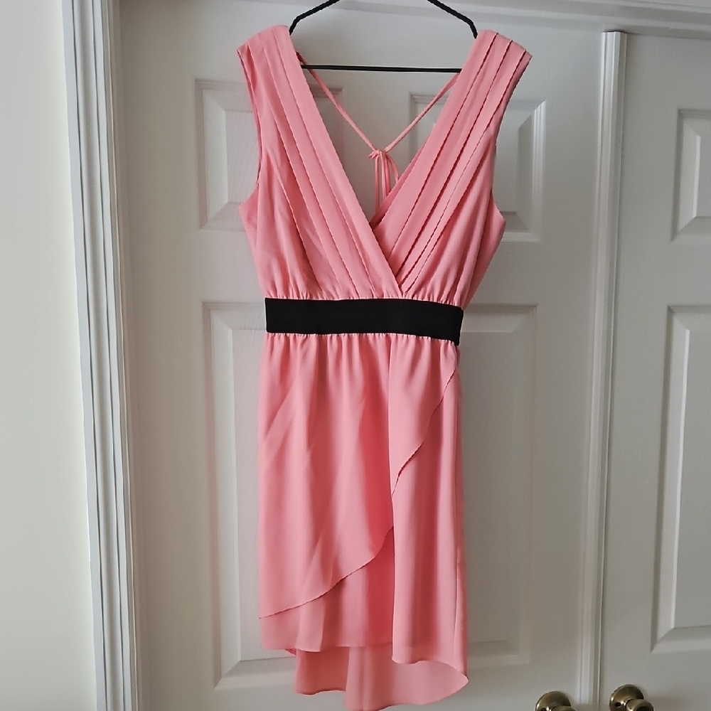 Pink Sleeveless Dress
